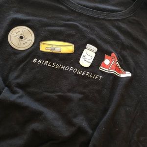 Girls Who Powerlift T-shirt
